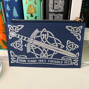 OwlCrate Silver in the Bone-inspired Card Holder